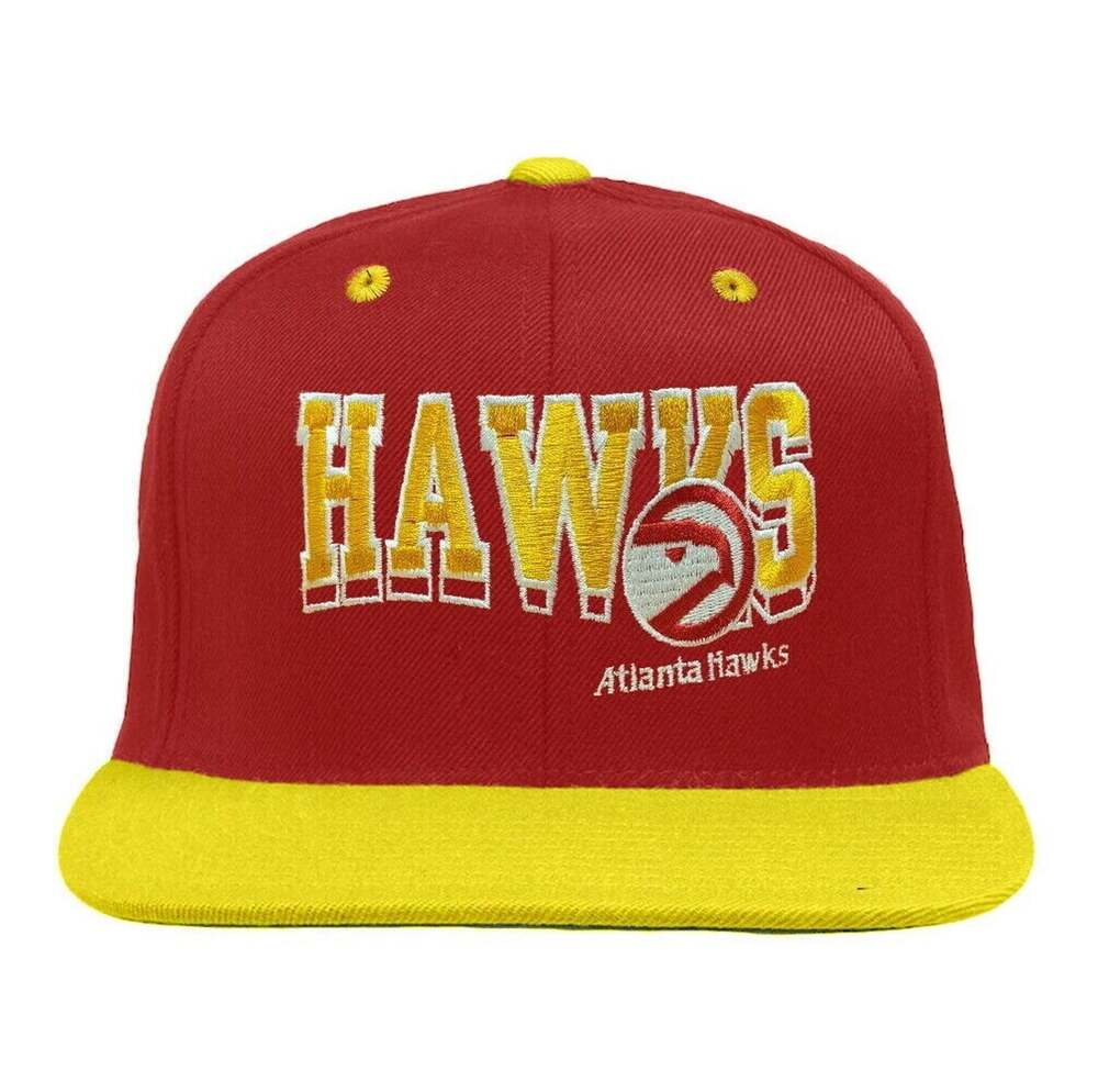 adidas Vintage Atlanta Hawks Wave Snapback Hat - NWT